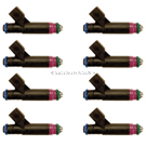 2004 Lincoln Aviator Fuel Injector Set 1