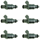 2001 Audi S4 Fuel Injector Set 1