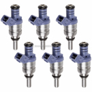 2003 Bmw 330Ci Fuel Injector Set 1