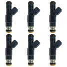 1997 Cadillac Catera Fuel Injector Set 1