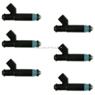 2006 Chrysler Town and Country Fuel Injector Set 1