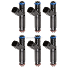 2001 Chrysler Town and Country Fuel Injector Set 1