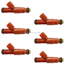 2001 Dodge Pick-up Truck Fuel Injector Set 1