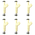 2000 Ford Contour Fuel Injector Set 1
