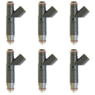 2000 Ford E Series Van Fuel Injector Set 1