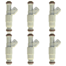 2000 Ford Explorer Fuel Injector Set 1