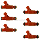 2004 Ford Explorer Fuel Injector Set 1