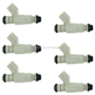 BuyAutoParts 35-80396I6 Fuel Injector Set 1