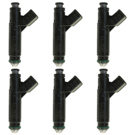 BuyAutoParts 35-80405I6 Fuel Injector Set 1