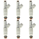 1999 Ford Ranger Fuel Injector Set 1