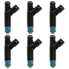 2003 Ford Ranger Fuel Injector Set 1