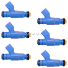 BuyAutoParts 35-80411I6 Fuel Injector Set 1