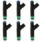 2000 Ford Taurus Fuel Injector Set 1