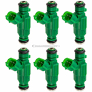 BuyAutoParts 35-80430I6 Fuel Injector Set 1