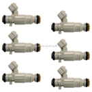 BuyAutoParts 35-80434I6 Fuel Injector Set 1