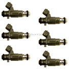 2004 Infiniti FX35 Fuel Injector Set 1