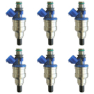 1991 Mazda 929 Fuel Injector Set 1