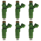 BuyAutoParts Mitsubishi Fuel Injector Set 35-80495I6