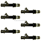 2000 Oldsmobile Intrigue Fuel Injector Set 1