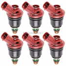 BuyAutoParts Subaru SVX Fuel Injector Set 35-80522I6