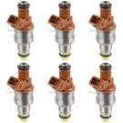 BuyAutoParts 35-80536I6 Fuel Injector Set 1