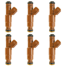 BuyAutoParts 35-80545I6 Fuel Injector Set 1