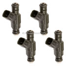 2003 Mini Cooper Fuel Injector Set 1