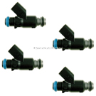 2006 Chevrolet Aveo Fuel Injector Set 1