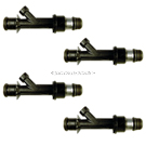 2000 Chevrolet Cavalier Fuel Injector Set 1