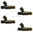 1998 Plymouth Breeze Fuel Injector Set 1