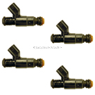 2000 Dodge Neon Fuel Injector Set 1