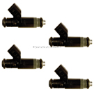2004 Chrysler Sebring Fuel Injector Set 1