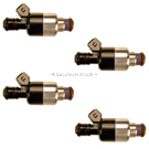 2000 Daewoo Lanos Fuel Injector Set 1