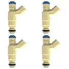 BuyAutoParts 35-80682I4 Fuel Injector Set 1