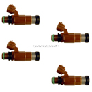 2002 Mazda 626 Fuel Injector Set 1