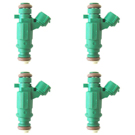 2003 Nissan Sentra Fuel Injector Set 1