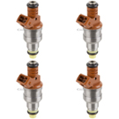 BuyAutoParts  Porsche 914 Fuel Injector Set 35-80807I4