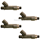 2004 Toyota Matrix Fuel Injector Set 1