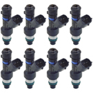 2009 Infiniti FX50 Fuel Injector Set 1