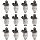 2000 Bmw 750iL Fuel Injector Set 1