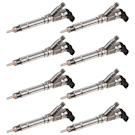 2007 Chevrolet Silverado 2500 HD Fuel Injector Set 1