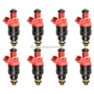 1997 Bmw 840 Fuel Injector Set 1