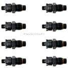 2000 Gmc Pick-up Truck Fuel Injector Set 1