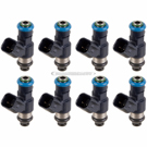 2012 Gmc Yukon Fuel Injector Set 1