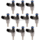 2007 Audi S8 Fuel Injector Set 1
