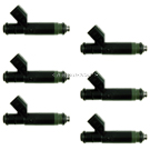 BuyAutoParts 35-81325I6 Fuel Injector Set 1