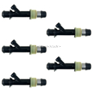 2005 Gmc Canyon Fuel Injector Set 1