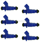2007 Cadillac SRX Fuel Injector Set 1