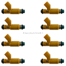 2003 Jaguar XK8 Fuel Injector Set 1