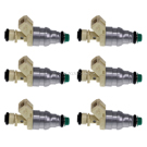 1992 Mercedes Benz 300SE Fuel Injector Set 1